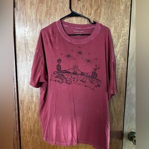 American Eagle Fourth of July graphic T-shirt, size large